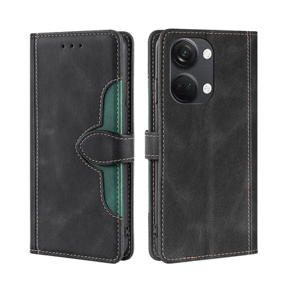 Skin Feel Magnetic Buckle Leather Phone Case, For Realme V30 5G / V30T, For vivo S16e, For vivo Y100 5G, For Xiaomi Redmi Note 12 4G Global, For OnePlus Ace 2V 5G, For Nokia G22