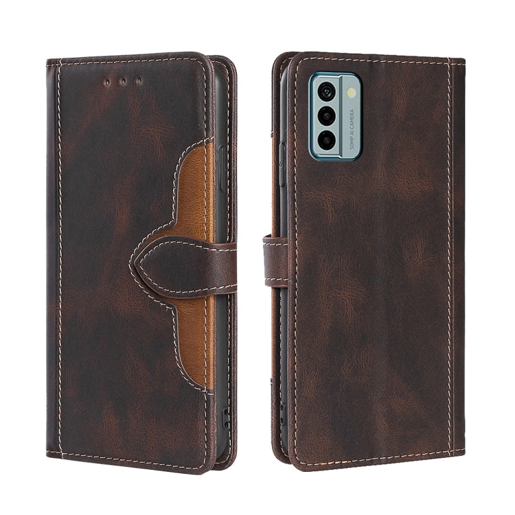 Skin Feel Magnetic Buckle Leather Phone Case, For Realme V30 5G / V30T, For vivo S16e, For vivo Y100 5G, For Xiaomi Redmi Note 12 4G Global, For OnePlus Ace 2V 5G, For Nokia G22