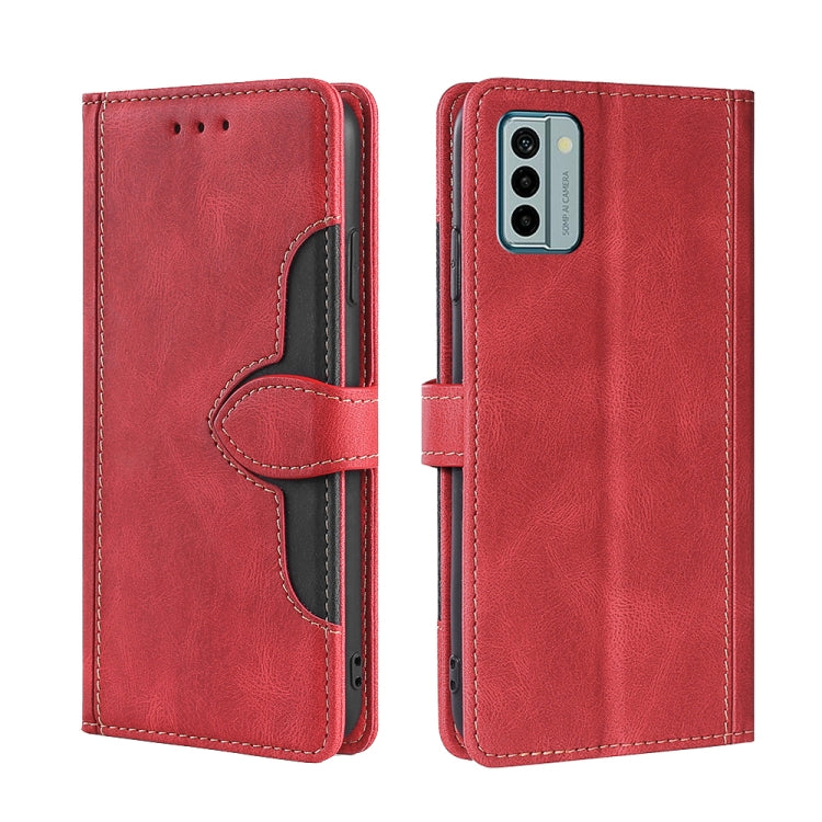Skin Feel Magnetic Buckle Leather Phone Case, For Realme V30 5G / V30T, For vivo S16e, For vivo Y100 5G, For Xiaomi Redmi Note 12 4G Global, For OnePlus Ace 2V 5G, For Nokia G22