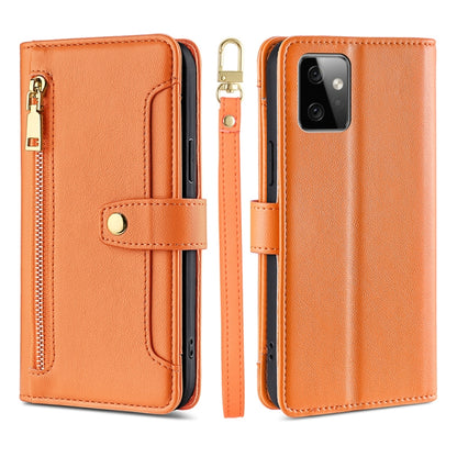 Sheep Texture Cross-body Zipper Wallet Leather Phone Case, For Motorola Moto G Power 2023, For vivo S16e, For vivo Y100 5G, For OPPO Find X6 5G
