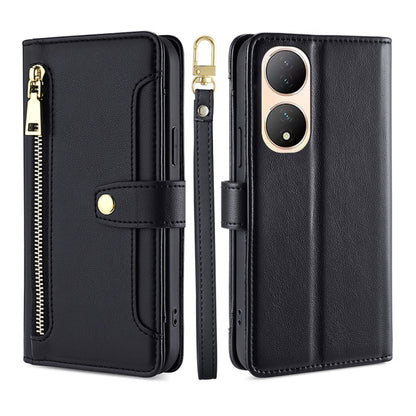 Sheep Texture Cross-body Zipper Wallet Leather Phone Case, For Motorola Moto G Power 2023, For vivo S16e, For vivo Y100 5G, For OPPO Find X6 5G