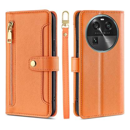 Sheep Texture Cross-body Zipper Wallet Leather Phone Case, For Motorola Moto G Power 2023, For vivo S16e, For vivo Y100 5G, For OPPO Find X6 5G