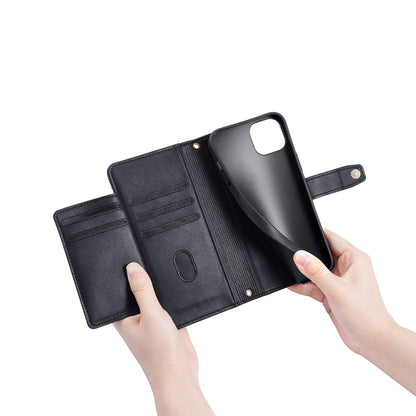 Sheep Texture Cross-body Zipper Wallet Leather Phone Case, For Xiaomi Redmi Note 12 4G Global, For Huawei P60 / P60 Pro, For Nokia G22, For Honor Magic5