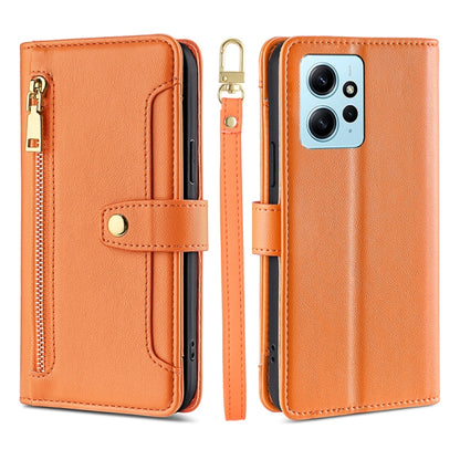 Sheep Texture Cross-body Zipper Wallet Leather Phone Case, For Xiaomi Redmi Note 12 4G Global, For Huawei P60 / P60 Pro, For Nokia G22, For Honor Magic5