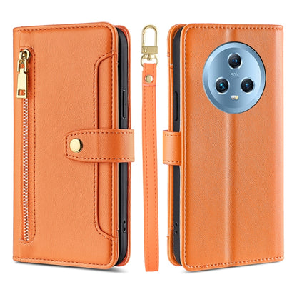 Sheep Texture Cross-body Zipper Wallet Leather Phone Case, For Xiaomi Redmi Note 12 4G Global, For Huawei P60 / P60 Pro, For Nokia G22, For Honor Magic5