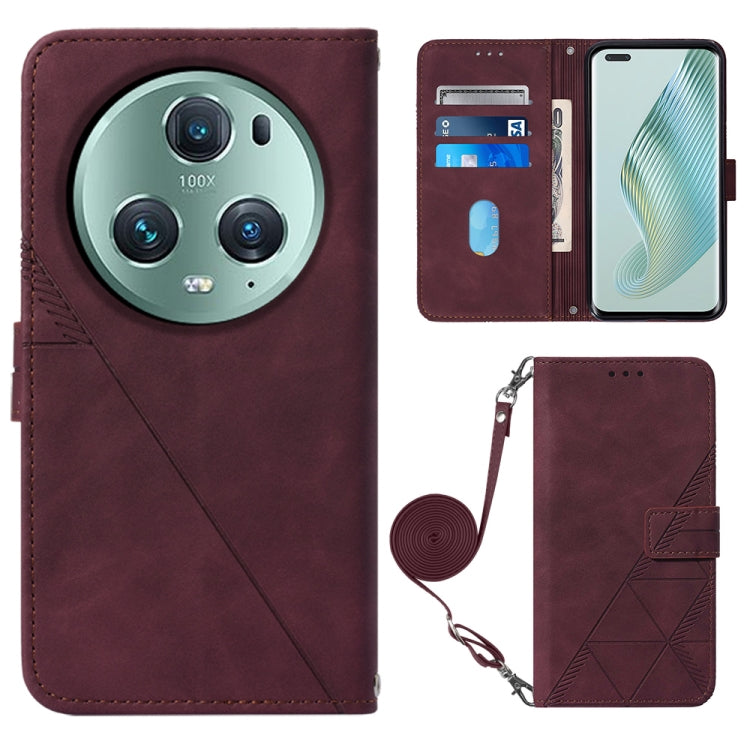 Crossbody 3D Embossed Flip Leather Phone Case, For OnePlus Ace 2 5G / 11R 5G, For Honor Magic5 Pro, For Motorola Moto G Stylus 5G 2023, For Nokia C02 TA-1522