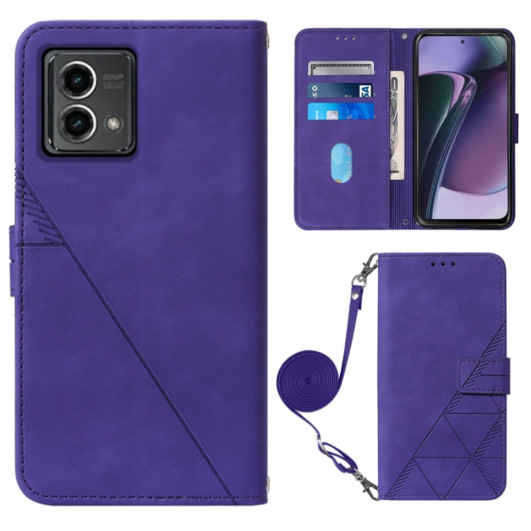 Crossbody 3D Embossed Flip Leather Phone Case, For OnePlus Ace 2 5G / 11R 5G, For Honor Magic5 Pro, For Motorola Moto G Stylus 5G 2023, For Nokia C02 TA-1522