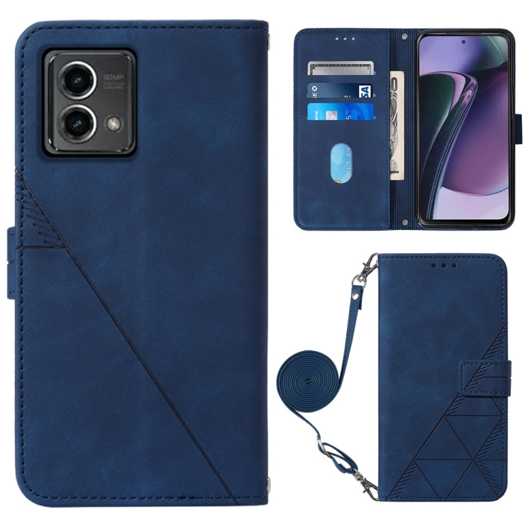 Crossbody 3D Embossed Flip Leather Phone Case, For OnePlus Ace 2 5G / 11R 5G, For Honor Magic5 Pro, For Motorola Moto G Stylus 5G 2023, For Nokia C02 TA-1522