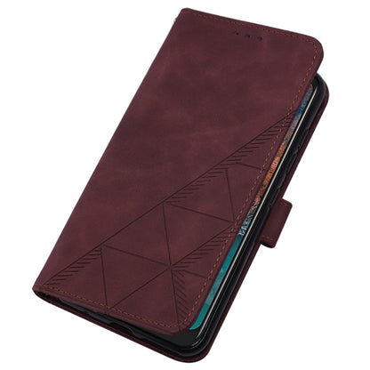 Crossbody 3D Embossed Flip Leather Phone Case, For Nokia C12, For Nokia C22, For Nokia C32 TA-1534, For Nokia G22