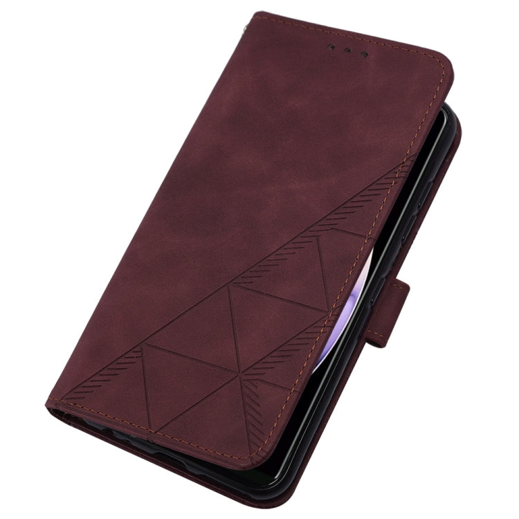 Crossbody 3D Embossed Flip Leather Phone Case, For Realme 10 Pro 5G, For Realme 10 Pro+ 5G, For Realme C55, For Realme GT Neo 5  5G / GT 3