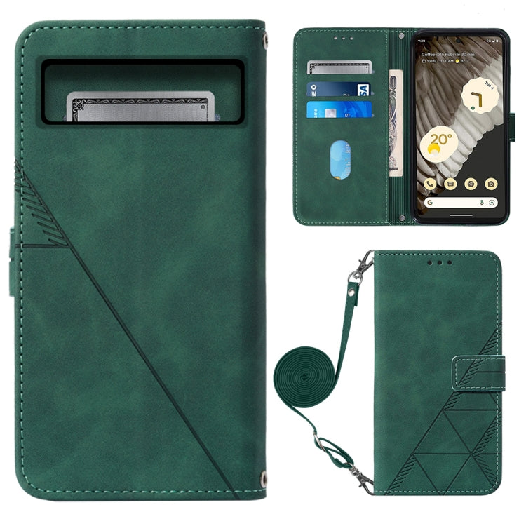 Crossbody 3D Embossed Flip Leather Phone Case, For Google Pixel 8, For Google Pixel 8 Pro, For Xiaomi Redmi Note 12 4G Global, For Xiaomi Redmi Note 12 Pro+ 5G Global