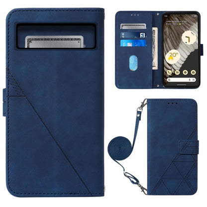 Crossbody 3D Embossed Flip Leather Phone Case, For Google Pixel 8, For Google Pixel 8 Pro, For Xiaomi Redmi Note 12 4G Global, For Xiaomi Redmi Note 12 Pro+ 5G Global