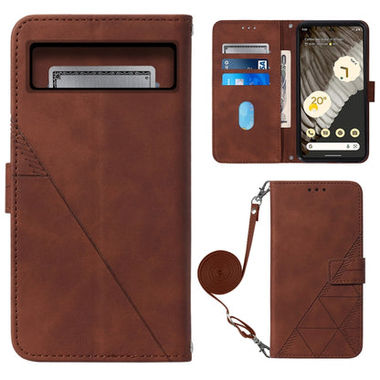 Crossbody 3D Embossed Flip Leather Phone Case, For Google Pixel 8, For Google Pixel 8 Pro, For Xiaomi Redmi Note 12 4G Global, For Xiaomi Redmi Note 12 Pro+ 5G Global