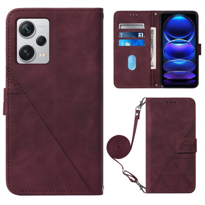 Crossbody 3D Embossed Flip Leather Phone Case, For Google Pixel 8, For Google Pixel 8 Pro, For Xiaomi Redmi Note 12 4G Global, For Xiaomi Redmi Note 12 Pro+ 5G Global