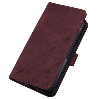 Crossbody 3D Embossed Flip Leather Phone Case, For Xiaomi 13, For Xiaomi 13 Lite 5G, For Xiaomi 13 Pro, For Xiaomi Poco X5 Pro 5G