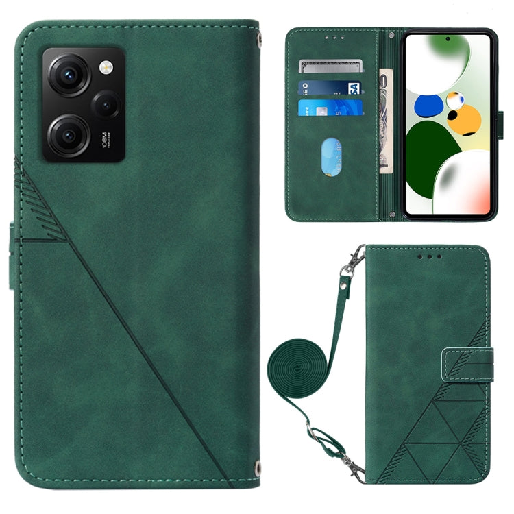 Crossbody 3D Embossed Flip Leather Phone Case, For Xiaomi 13, For Xiaomi 13 Lite 5G, For Xiaomi 13 Pro, For Xiaomi Poco X5 Pro 5G
