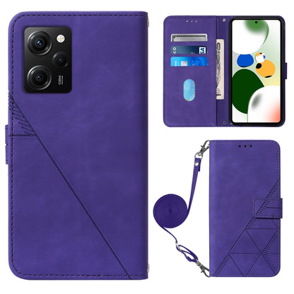 Crossbody 3D Embossed Flip Leather Phone Case, For Xiaomi 13, For Xiaomi 13 Lite 5G, For Xiaomi 13 Pro, For Xiaomi Poco X5 Pro 5G