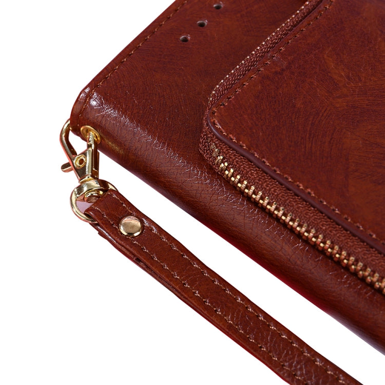 Zipper Bag Leather Phone Case, For Motorola Moto G Power 2023, For OPPO Find X6 5G, For OPPO Find X6 Pro 5G, For Realme C55 4G, For Realme GT Neo5, For Realme V30 5G / V30T