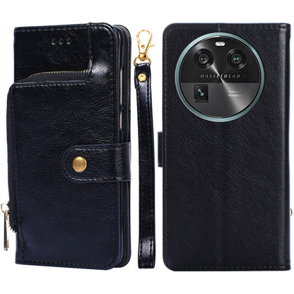 Zipper Bag Leather Phone Case, For Motorola Moto G Power 2023, For OPPO Find X6 5G, For OPPO Find X6 Pro 5G, For Realme C55 4G, For Realme GT Neo5, For Realme V30 5G / V30T