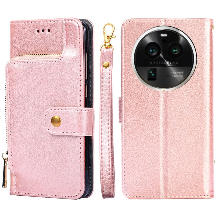 Zipper Bag Leather Phone Case, For Motorola Moto G Power 2023, For OPPO Find X6 5G, For OPPO Find X6 Pro 5G, For Realme C55 4G, For Realme GT Neo5, For Realme V30 5G / V30T