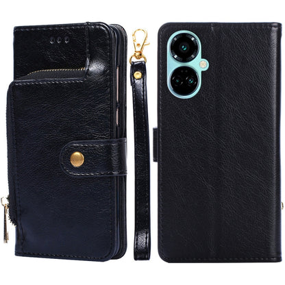 Zipper Bag Leather Phone Case, For Tecno Camon 19 / 19 Pro, For Tecno Pop 6 Pro, For Tecno Pova 4 Pro, For vivo S16e, For vivo Y100 5G, For Xiaomi Redmi Note 12 4G Global