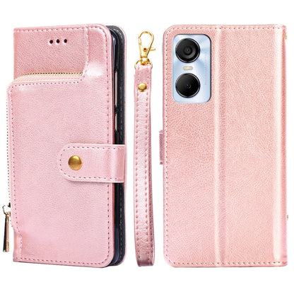 Zipper Bag Leather Phone Case, For Tecno Camon 19 / 19 Pro, For Tecno Pop 6 Pro, For Tecno Pova 4 Pro, For vivo S16e, For vivo Y100 5G, For Xiaomi Redmi Note 12 4G Global