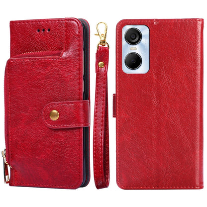 Zipper Bag Leather Phone Case, For Tecno Camon 19 / 19 Pro, For Tecno Pop 6 Pro, For Tecno Pova 4 Pro, For vivo S16e, For vivo Y100 5G, For Xiaomi Redmi Note 12 4G Global