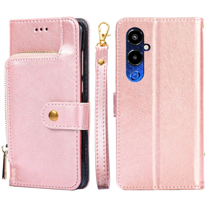 Zipper Bag Leather Phone Case, For Tecno Camon 19 / 19 Pro, For Tecno Pop 6 Pro, For Tecno Pova 4 Pro, For vivo S16e, For vivo Y100 5G, For Xiaomi Redmi Note 12 4G Global