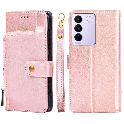 Zipper Bag Leather Phone Case, For Tecno Camon 19 / 19 Pro, For Tecno Pop 6 Pro, For Tecno Pova 4 Pro, For vivo S16e, For vivo Y100 5G, For Xiaomi Redmi Note 12 4G Global
