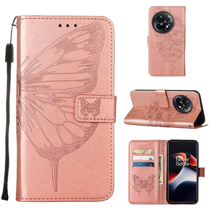 Embossed Butterfly Leather Phone Case, For OnePlus Ace 2 5G / 11R 5G, For Motorola Moto G Stylus 5G 2023, For Realme 10 4G
