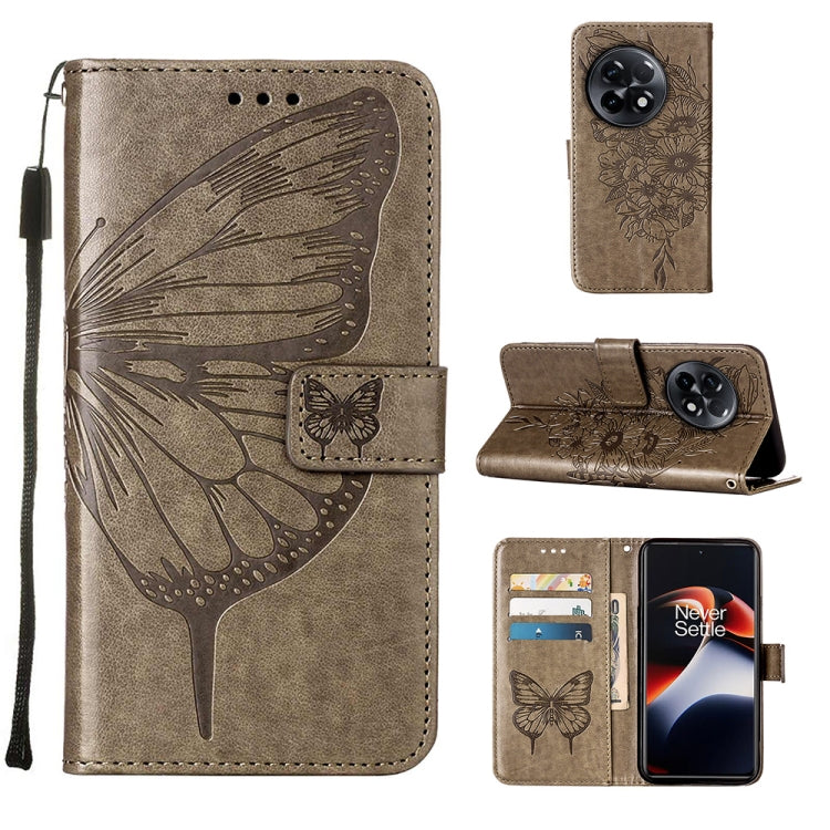 Embossed Butterfly Leather Phone Case, For OnePlus Ace 2 5G / 11R 5G, For Motorola Moto G Stylus 5G 2023, For Realme 10 4G