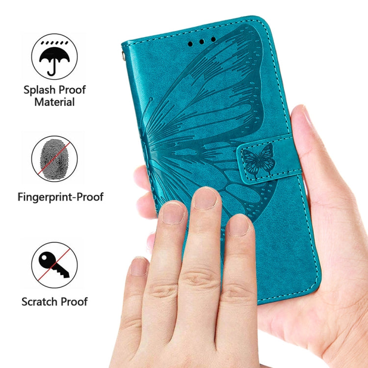 Embossed Butterfly Leather Phone Case, For OnePlus Ace 2 5G / 11R 5G, For Motorola Moto G Stylus 5G 2023, For Realme 10 4G