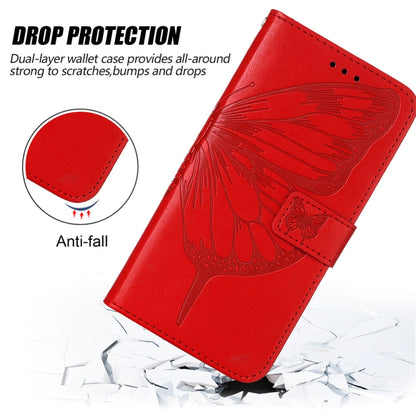 Embossed Butterfly Leather Phone Case, For Realme 10 Pro 5G, For Realme 10 Pro+ 5G, For Realme C55