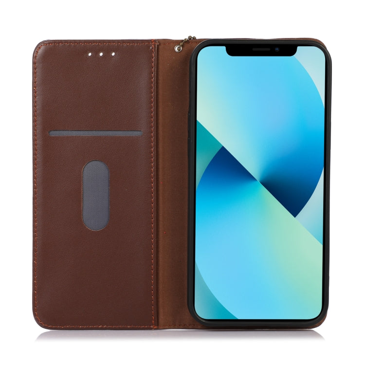 KHAZNEH Nappa Top Layer Cowhide Leather Phone Case, For Samsung Galaxy F14 5G, For Xiaomi 13 Ultra