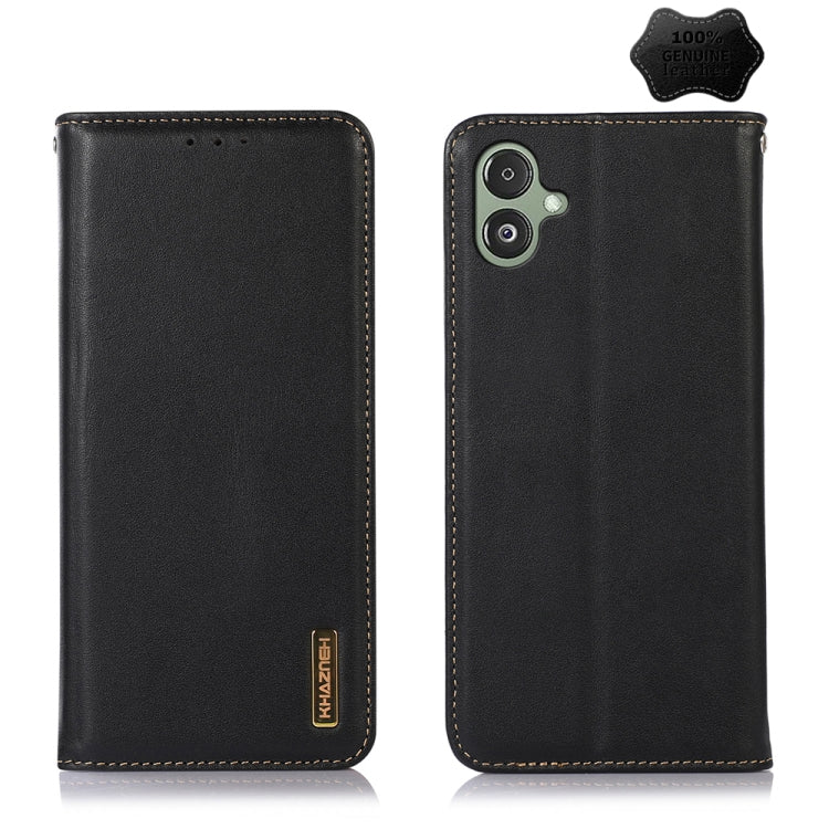 KHAZNEH Nappa Top Layer Cowhide Leather Phone Case, For Samsung Galaxy F14 5G, For Xiaomi 13 Ultra