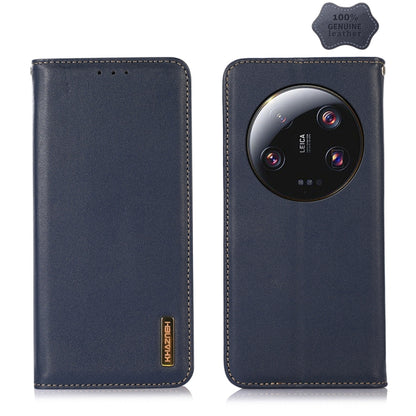 KHAZNEH Nappa Top Layer Cowhide Leather Phone Case, For Samsung Galaxy F14 5G, For Xiaomi 13 Ultra