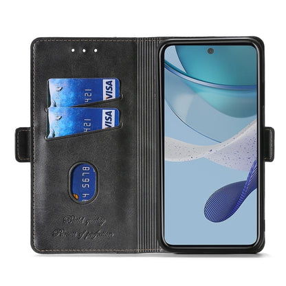 Contrast Color Side Buckle Leather Phone Case, For OnePlus Ace 2V 5G