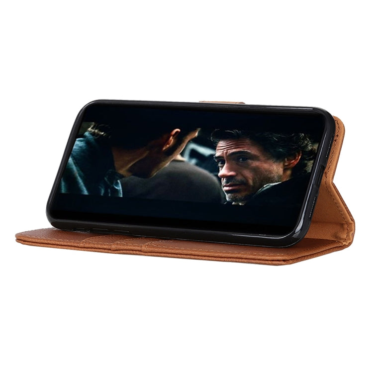 KHAZNEH Cowhide Texture Horizontal Flip Leather Case with Holder & Card Slots & Wallet, For Xiaomi Redmi Note 9, For Huawei Y8P / Enjoy 10S