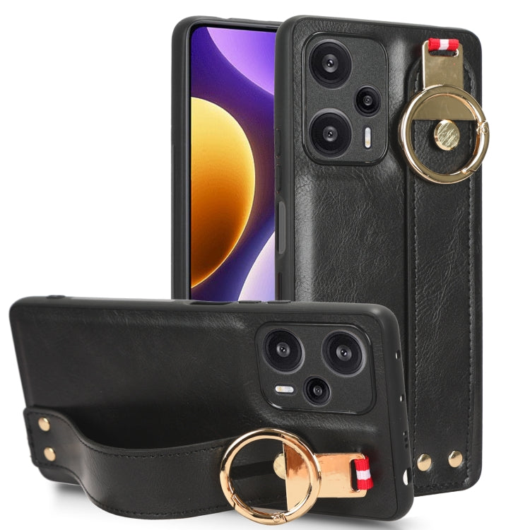 Wristband Leather Back Phone Case, For Xiaomi Redmi 12 4G, For Redmi Note 12S 4G, For Xiaomi 13 Ultra, For Redmi Note 12 4G Global, For Xiaomi Redmi Note 12 Turbo