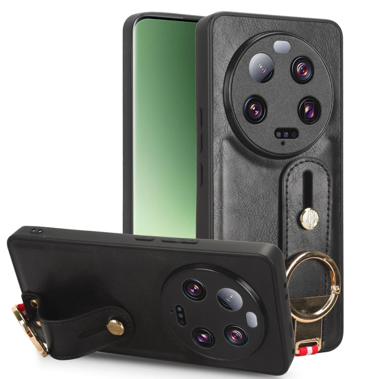 Wristband Leather Back Phone Case, For Xiaomi Redmi 12 4G, For Redmi Note 12S 4G, For Xiaomi 13 Ultra, For Redmi Note 12 4G Global, For Xiaomi Redmi Note 12 Turbo