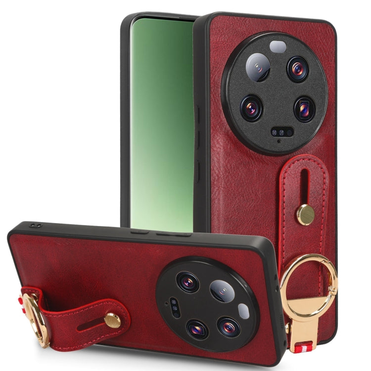 Wristband Leather Back Phone Case, For Xiaomi Redmi 12 4G, For Redmi Note 12S 4G, For Xiaomi 13 Ultra, For Redmi Note 12 4G Global, For Xiaomi Redmi Note 12 Turbo