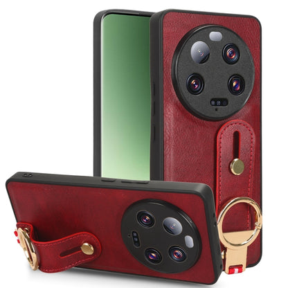 Wristband Leather Back Phone Case, For Xiaomi Redmi 12 4G, For Redmi Note 12S 4G, For Xiaomi 13 Ultra, For Redmi Note 12 4G Global, For Xiaomi Redmi Note 12 Turbo