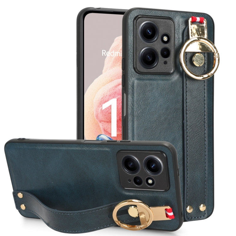 Wristband Leather Back Phone Case, For Xiaomi Redmi 12 4G, For Redmi Note 12S 4G, For Xiaomi 13 Ultra, For Redmi Note 12 4G Global, For Xiaomi Redmi Note 12 Turbo