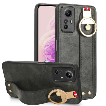 Wristband Leather Back Phone Case, For Xiaomi Redmi 12 4G, For Redmi Note 12S 4G, For Xiaomi 13 Ultra, For Redmi Note 12 4G Global, For Xiaomi Redmi Note 12 Turbo