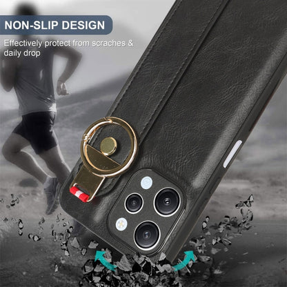 Wristband Leather Back Phone Case, For Xiaomi Redmi 12 4G, For Redmi Note 12S 4G, For Xiaomi 13 Ultra, For Redmi Note 12 4G Global, For Xiaomi Redmi Note 12 Turbo
