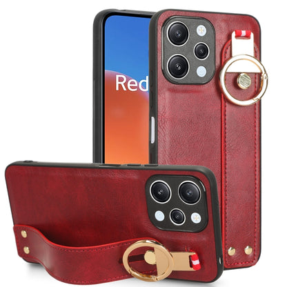 Wristband Leather Back Phone Case, For Xiaomi Redmi 12 4G, For Redmi Note 12S 4G, For Xiaomi 13 Ultra, For Redmi Note 12 4G Global, For Xiaomi Redmi Note 12 Turbo