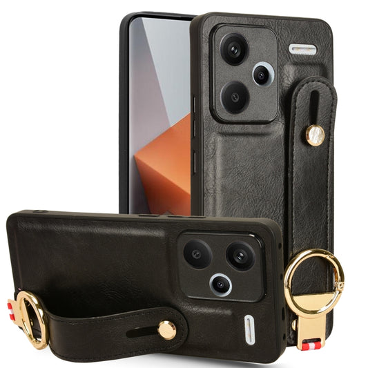Wristband Leather Back Phone Case, For Xiaomi Redmi Note 13 Pro+, For Xiaomi 13T / 13T Pro / Redmi K60 Ultra, For Xiaomi Mix Fold 3, For Xiaomi Redmi K70/K70 Pro