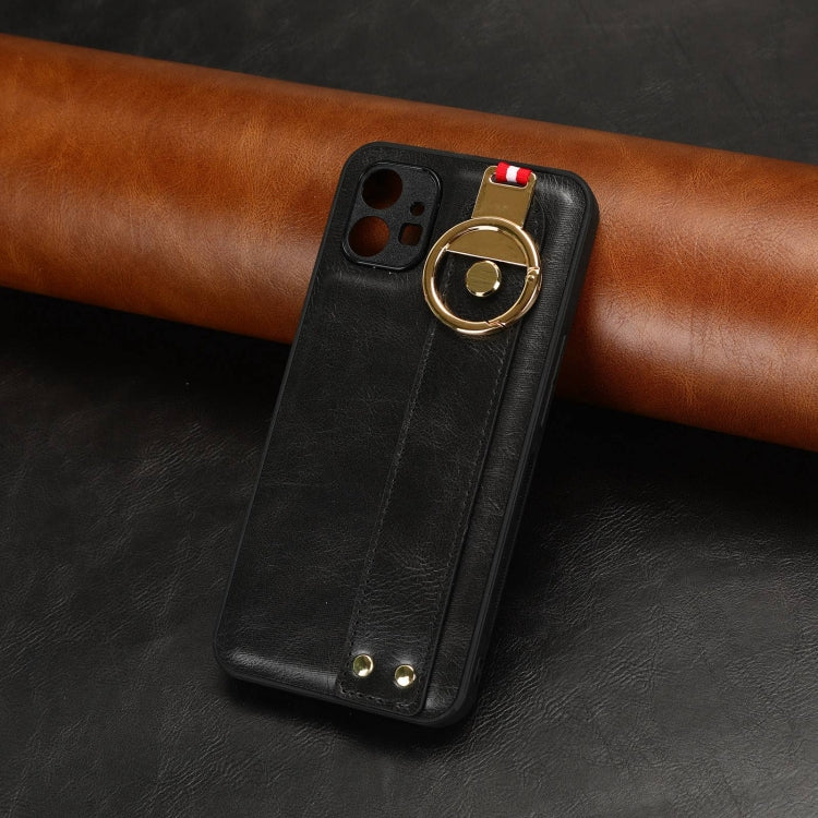 Wristband Leather Back Phone Case, For Nothing Phone 1, For Asus ROG Phone 5 ZS673KS, For Huawei P60 Art, For Huawei P60 / P60 Pro