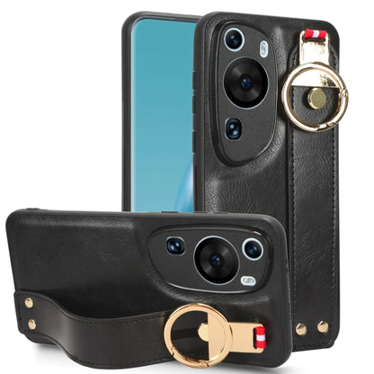 Wristband Leather Back Phone Case, For Nothing Phone 1, For Asus ROG Phone 5 ZS673KS, For Huawei P60 Art, For Huawei P60 / P60 Pro