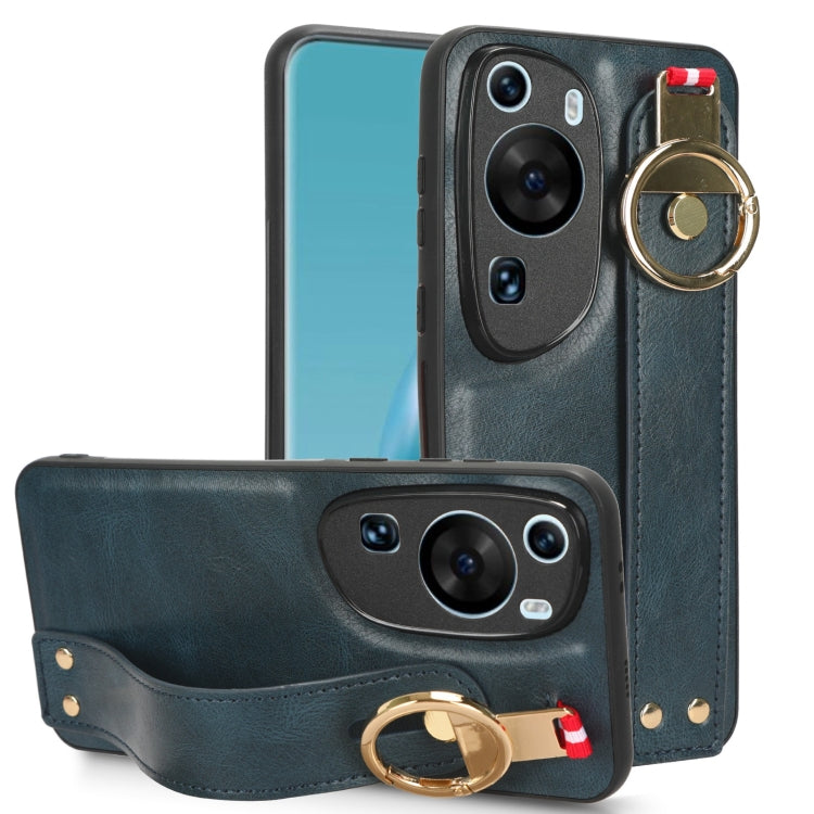 Wristband Leather Back Phone Case, For Nothing Phone 1, For Asus ROG Phone 5 ZS673KS, For Huawei P60 Art, For Huawei P60 / P60 Pro
